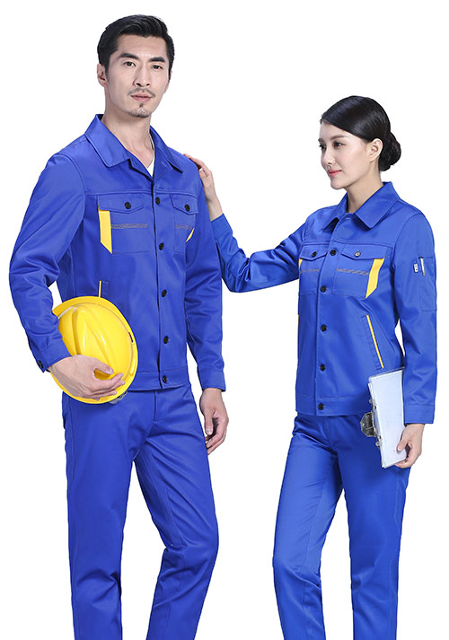 藍色工作服